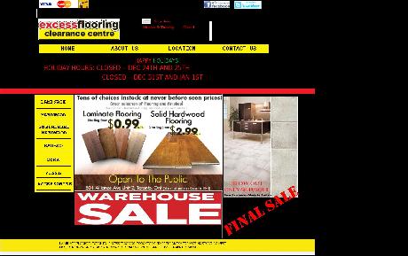 Excess Flooring Clearance Center in Toronto Seviews and Complaints